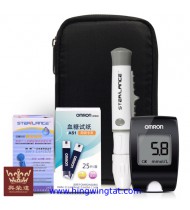 日本OMRON血糖儀HGM-114加血糖試紙AS1及採血針(25套)特惠組合