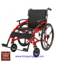 REACH HEALTH特輕鋁合金骨架鎂合金大輪輪椅RH6700